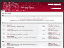 Tablet Screenshot of forum.betania-deva.ro